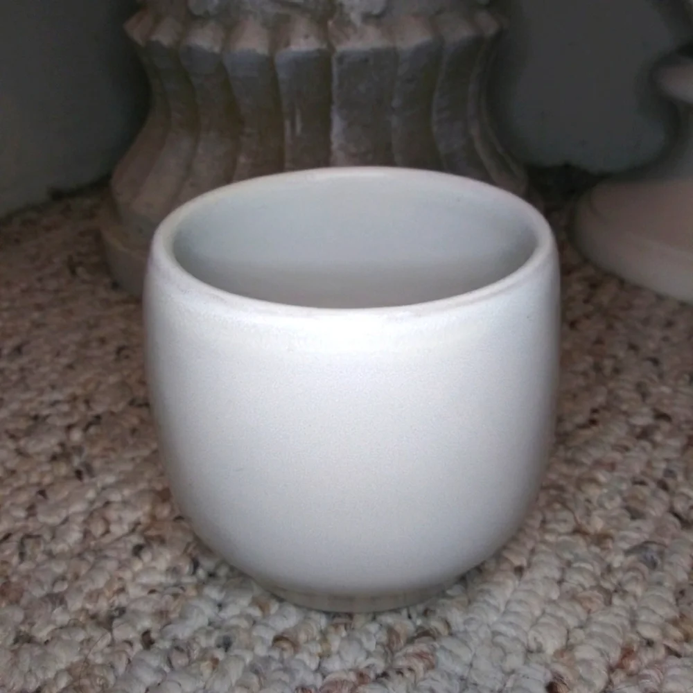 Pottery Barn Halloween Ghost Head Stoneware Coffee Mug